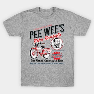 Pee Wee Herman Bike Rentals Lts T-Shirt